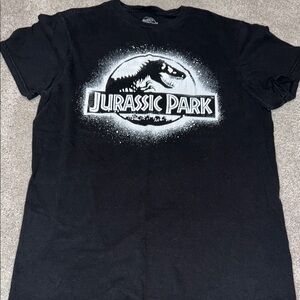 Jurassic Park Black T-Shirt